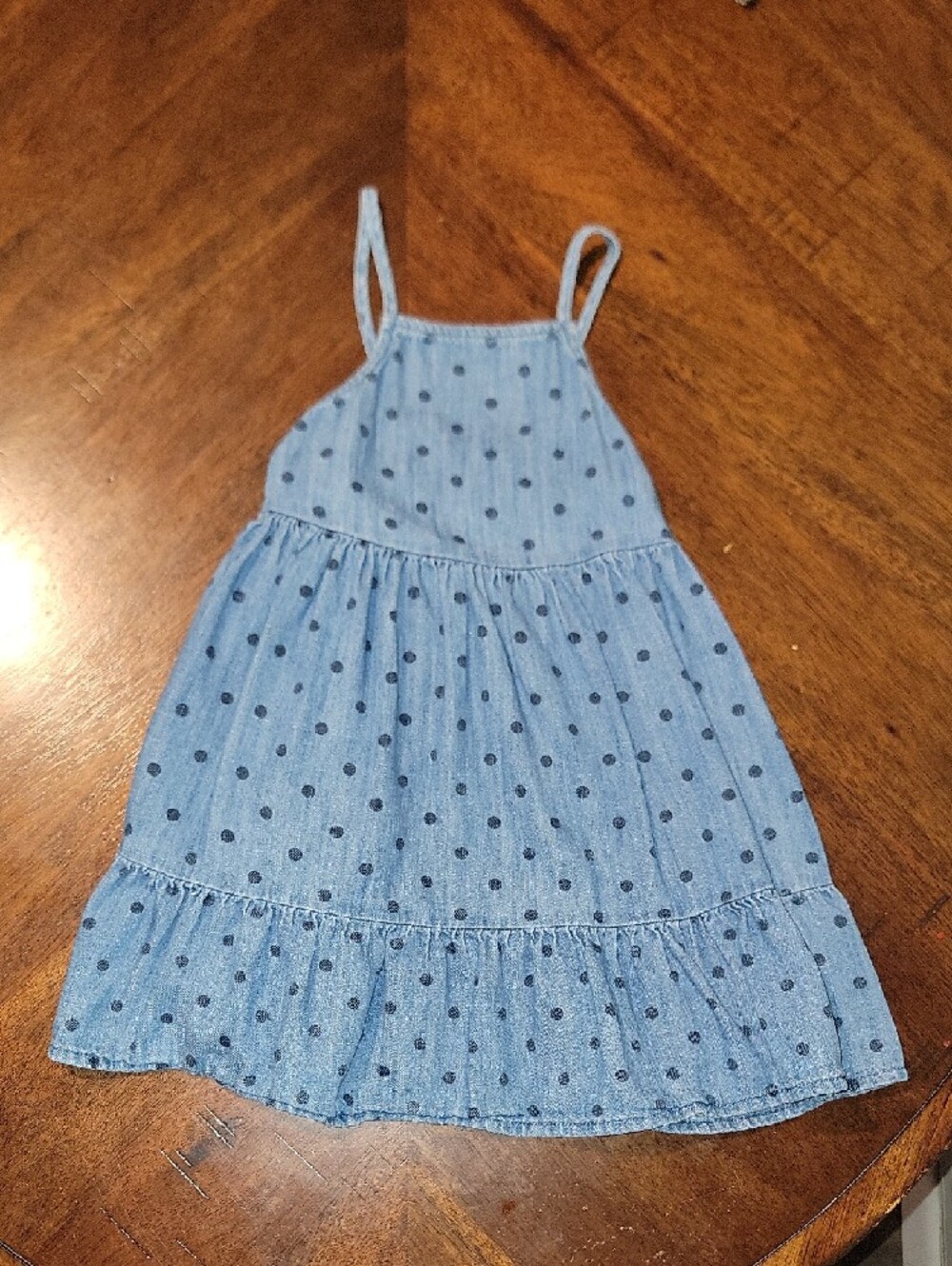 Lot 13 2T Toddler Girl Sundresses, Romper, Set, And Denim Vest Cat&Jack,Old Navy - Picture 5 of 14